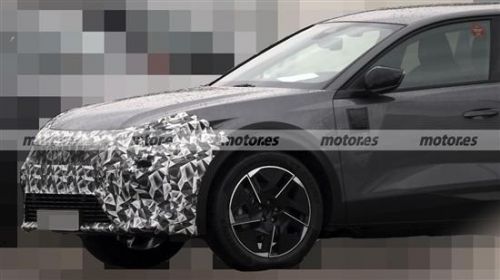 纯电续航里程450km 新款标致e-408谍照曝光