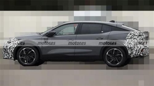 纯电续航里程450km 新款标致e-408谍照曝光