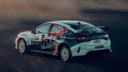 本田发布颜值出众的思域Type R HRC Rally XP拉力赛车