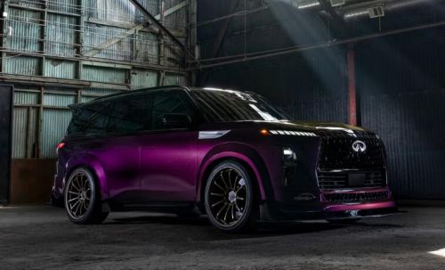 英菲尼迪QX80 R-Spec概念车:搭载源自GT-R的1000马力发动机