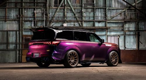 英菲尼迪QX80 R-Spec概念车:搭载源自GT-R的1000马力发动机