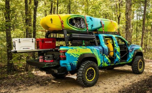 日产Frontier Rapid Runner概念车:为水上探险整装待发