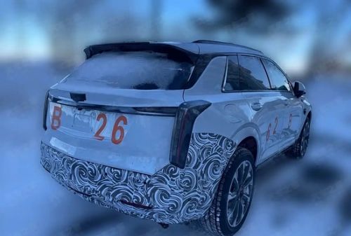 或搭载插混系统 新款凯迪拉克XT5谍照曝光