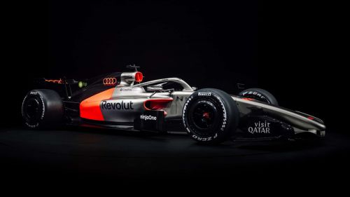 奥迪发布2026赛季F1涂装，颜值惊艳全场