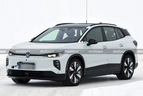 外观细节小幅改变 新款大众ID.4谍照曝光