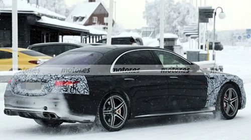 回归4.0T V8动力 新款奔驰AMG S 63谍照曝光
