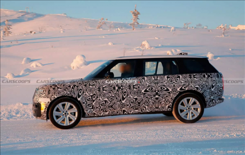 外观细节优化 新款路虎揽胜谍照曝光