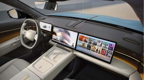 专为中国打造！大众 ID. Unyx 08 内饰曝光，大屏占满中控台