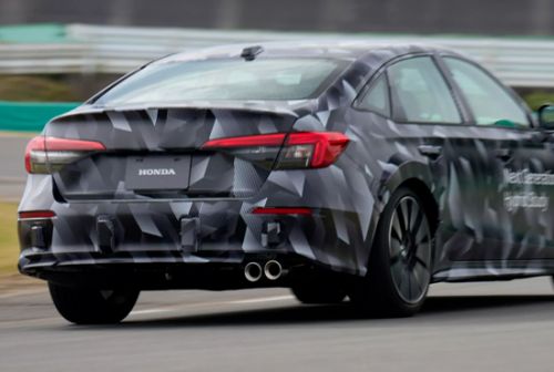 新外观强混动 新一代本田思域谍照曝光