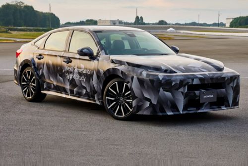 新外观强混动 新一代本田思域谍照曝光