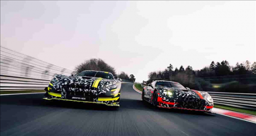 全新梅赛德斯-AMG GT3赛车及公路车官方谍照