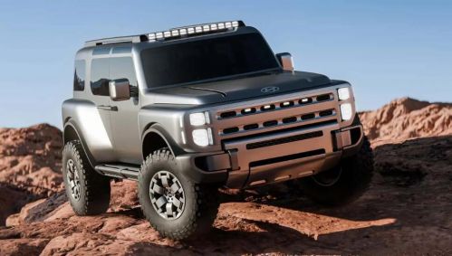 现代发布硬朗巨石概念车，首度亮相非承载式皮卡雏形