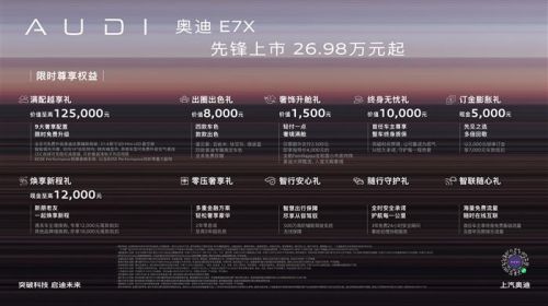 AUDI的18个月：从E7X上市看一个新品牌的站立速度