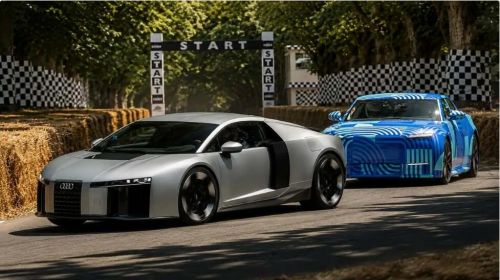 奥迪Nuvolari、捷豹Type 01亮相古德伍德速度节，网友评价两极翻车