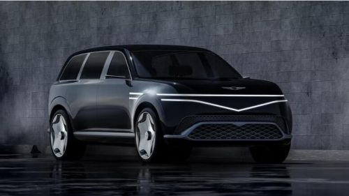 捷尼赛思官宣:全新GV90量产车型将配备对开式车门