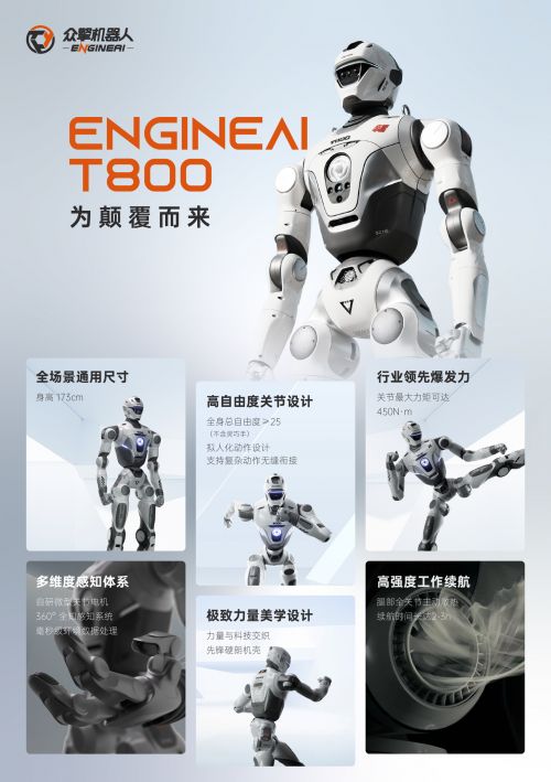 众擎机器人-众擎T800 | 申报2026第八届金辑奖汽车新供应链百强